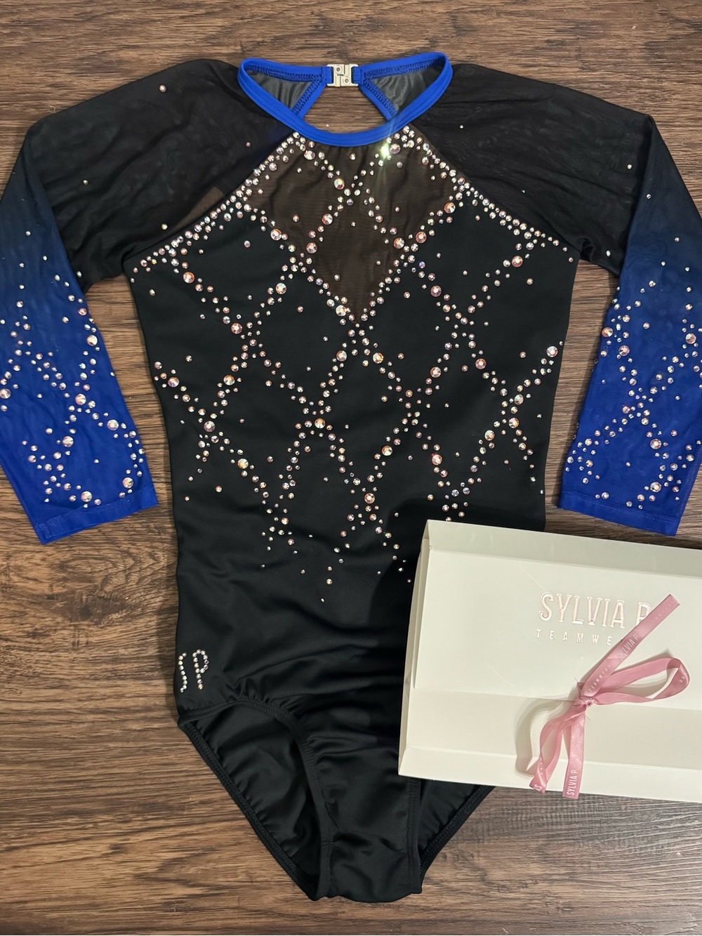 Sylvia P 3/4 Sleeve Competitive Leotard